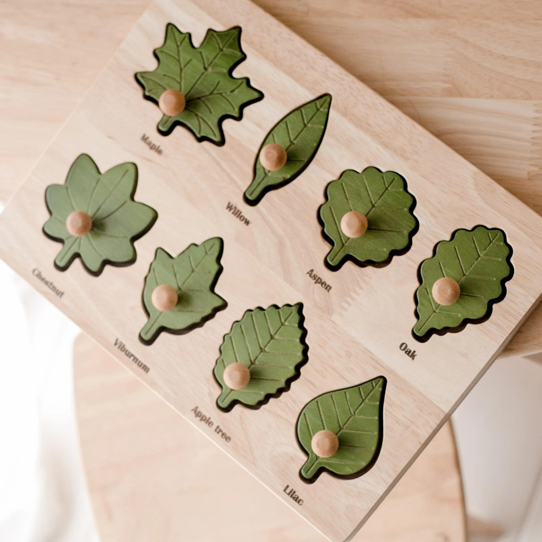 Montessori Leaf Puzzle