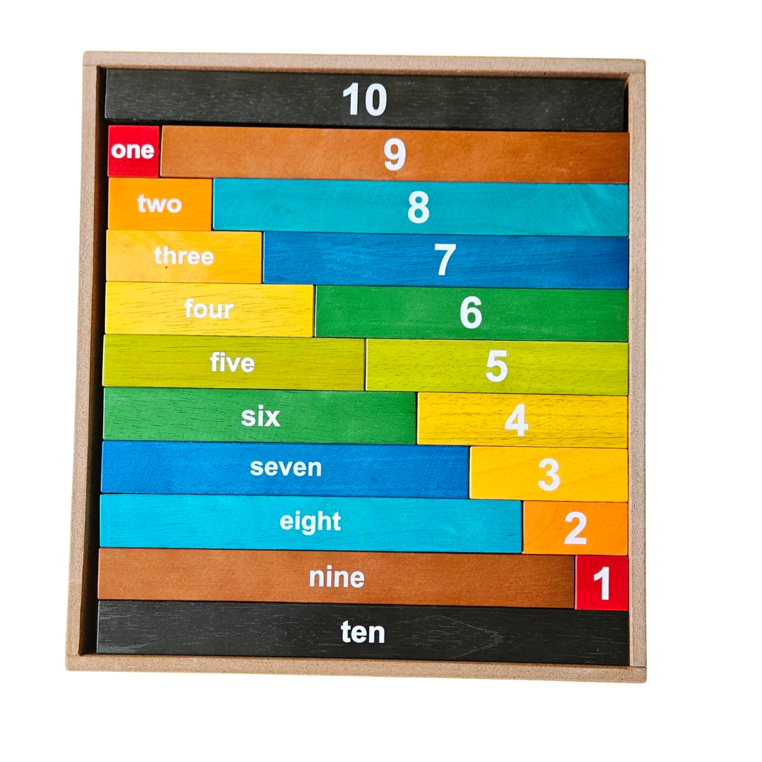 Montessori Counting Rods