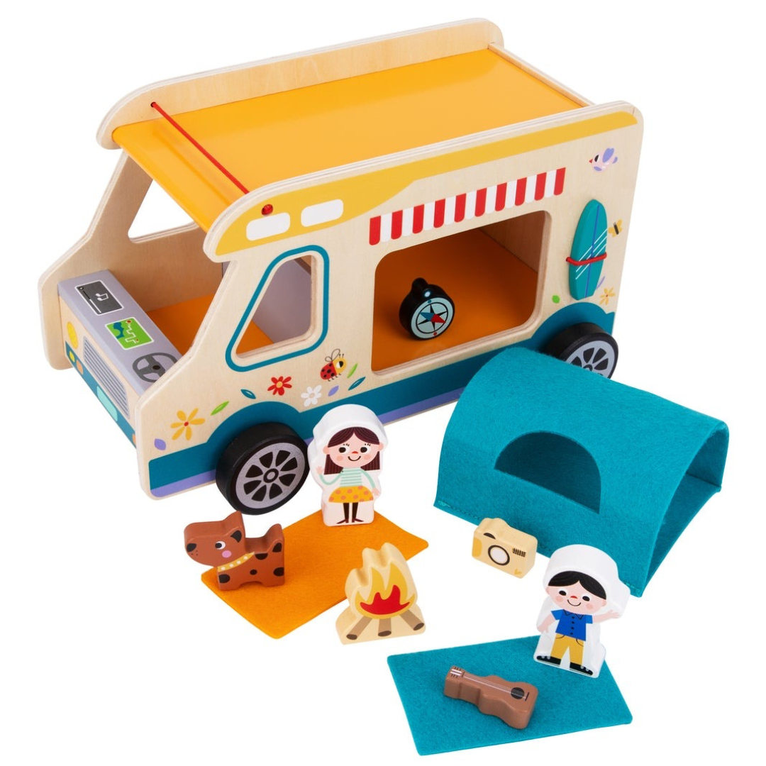 Camping Rv Caravan Playset