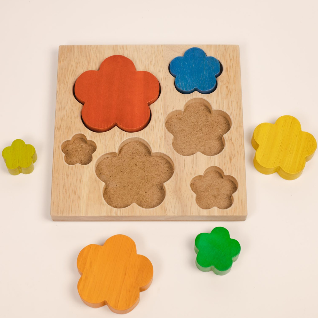 Flower Shape Puzzle
