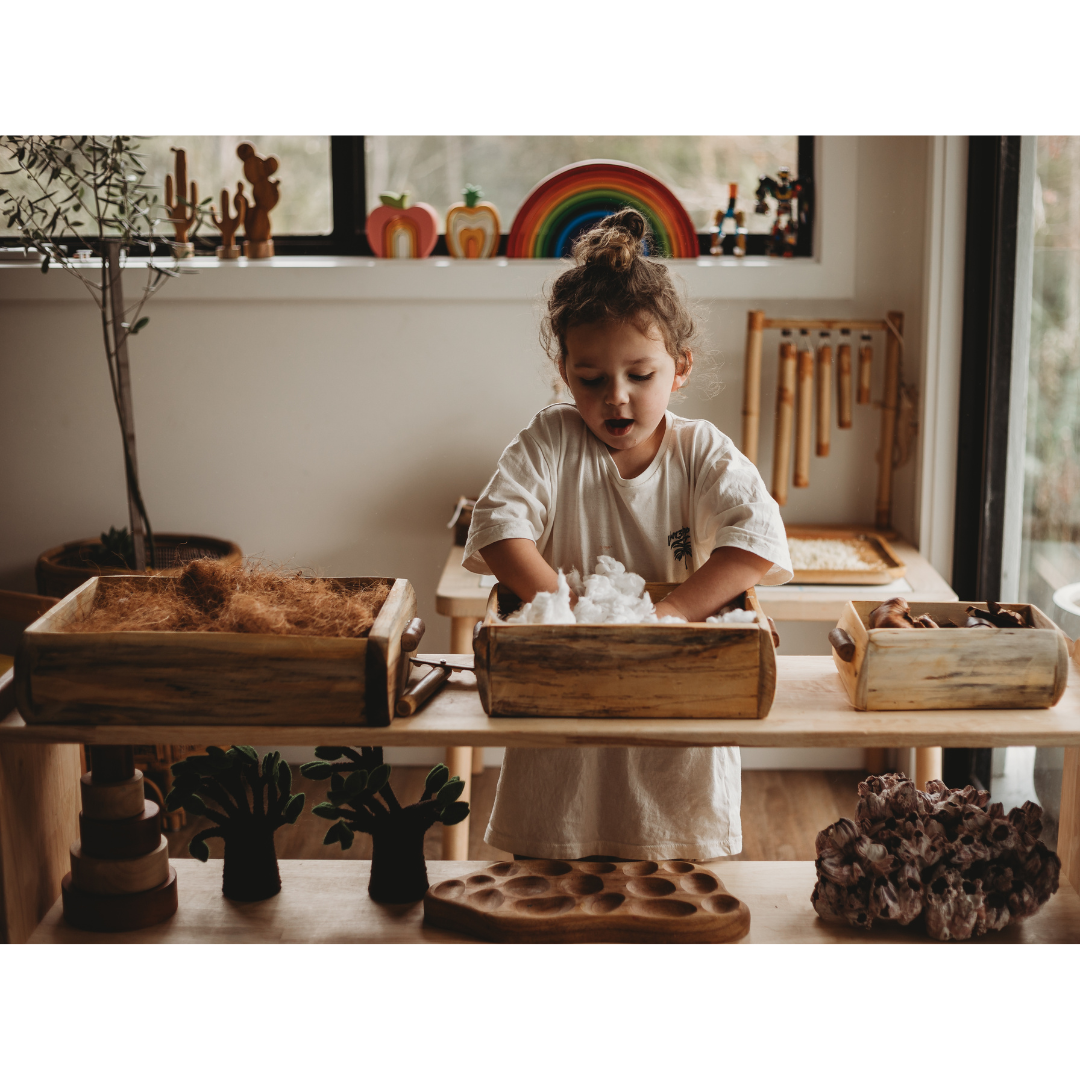 Bamboo Sorting Trays set of 3