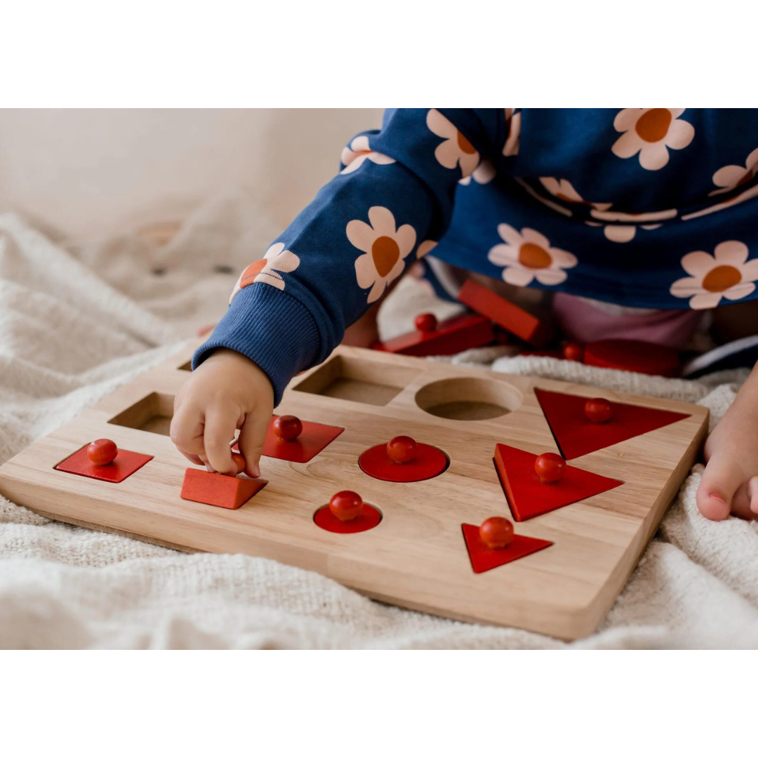 Toddler Knob Shape Puzzle