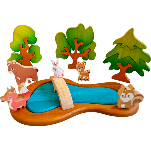 Woodland Animal Play Set