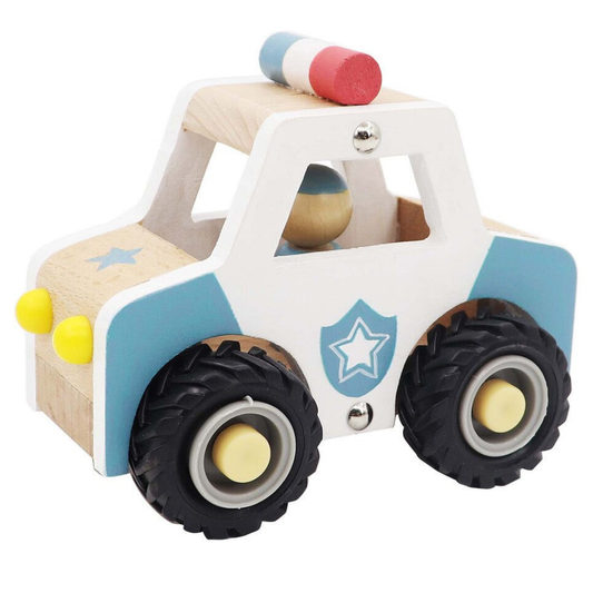 Wooden Police Car