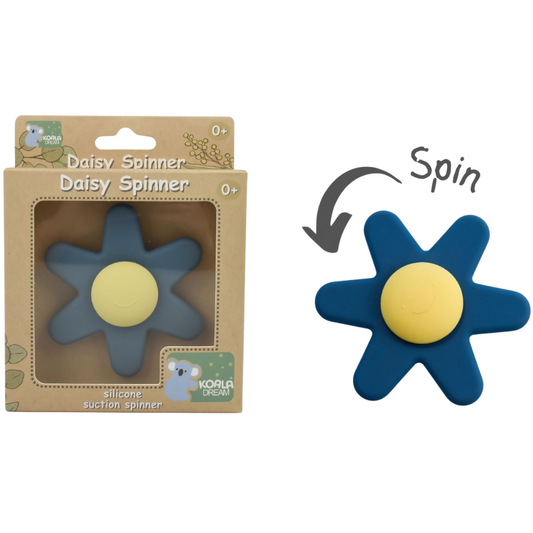 Blue Daisy Spinner - Silicone