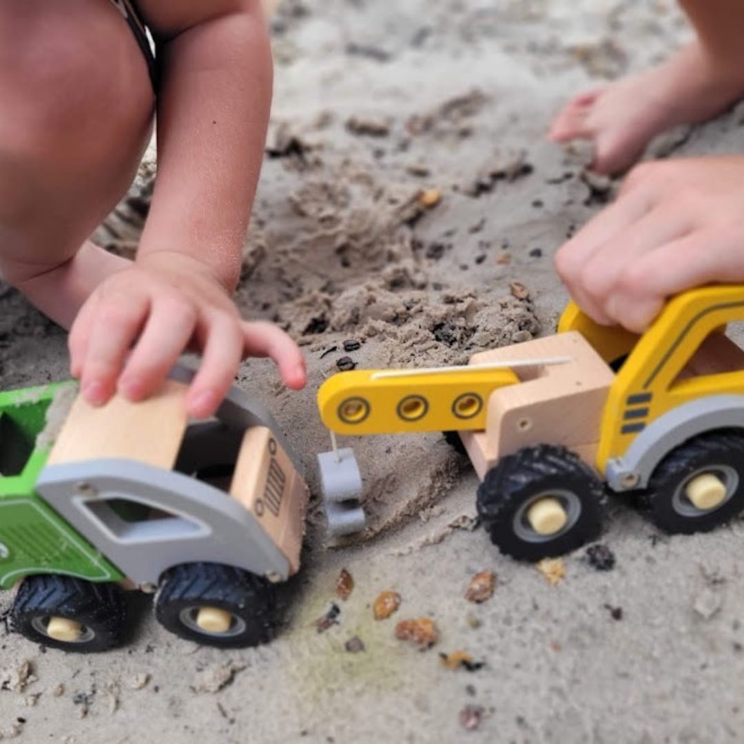 Wooden Recycle Truck