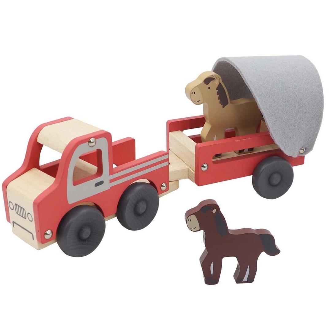 Wooden Truck With Horse Float