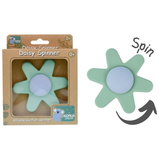 Green Daisy Spinner - Silicone
