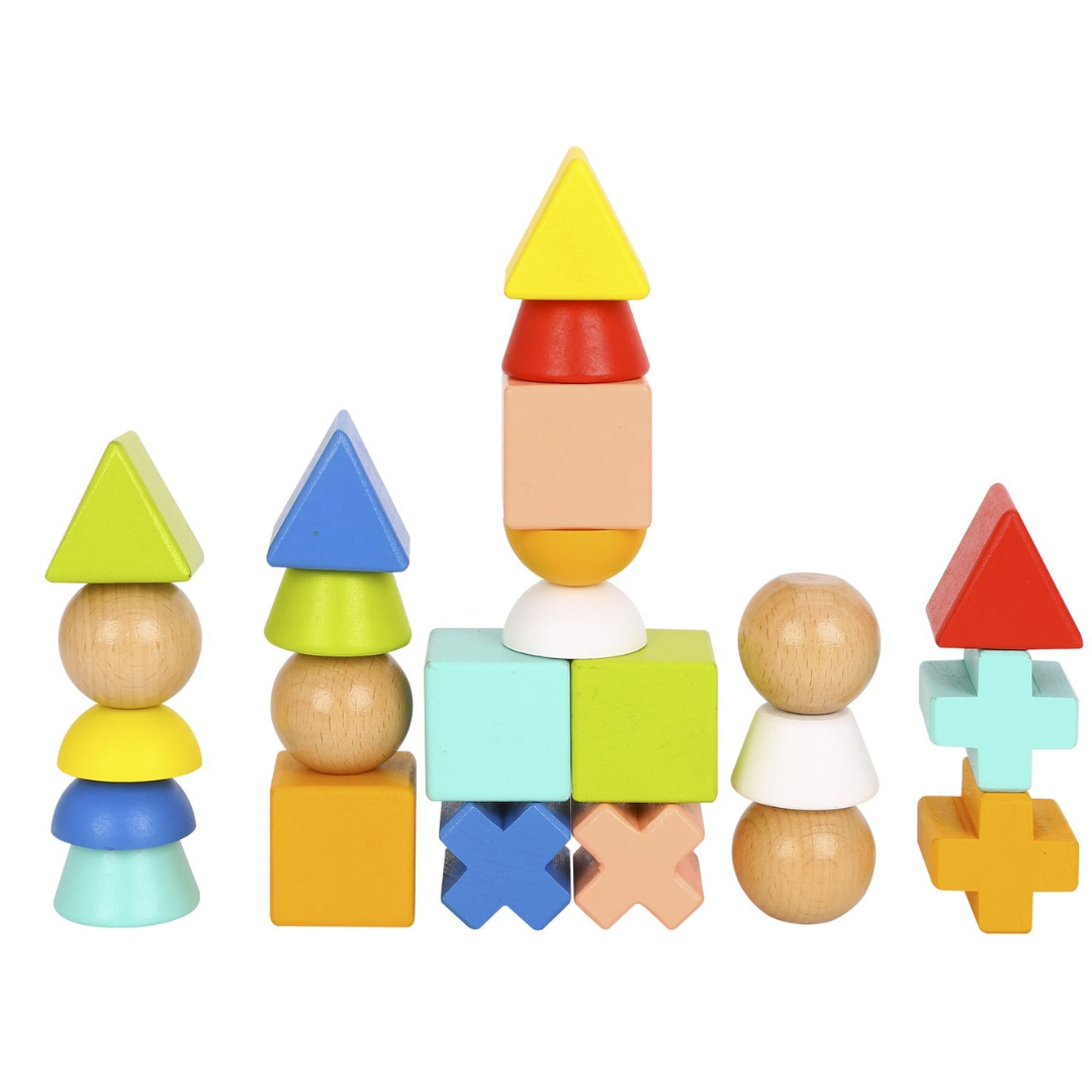 Stacking Blocks Logic Game – Playful Eco