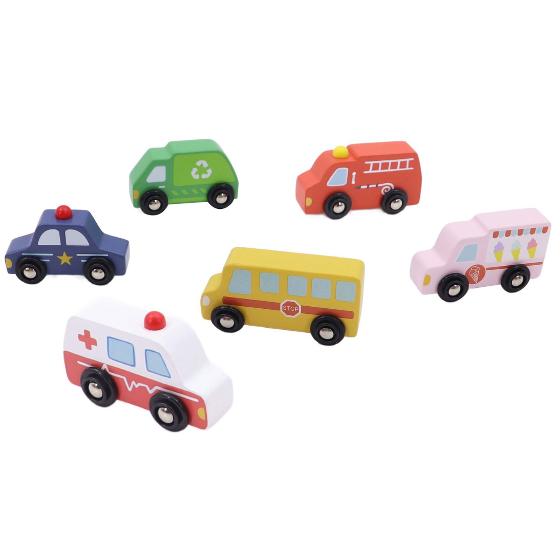Wooden Transportation Set