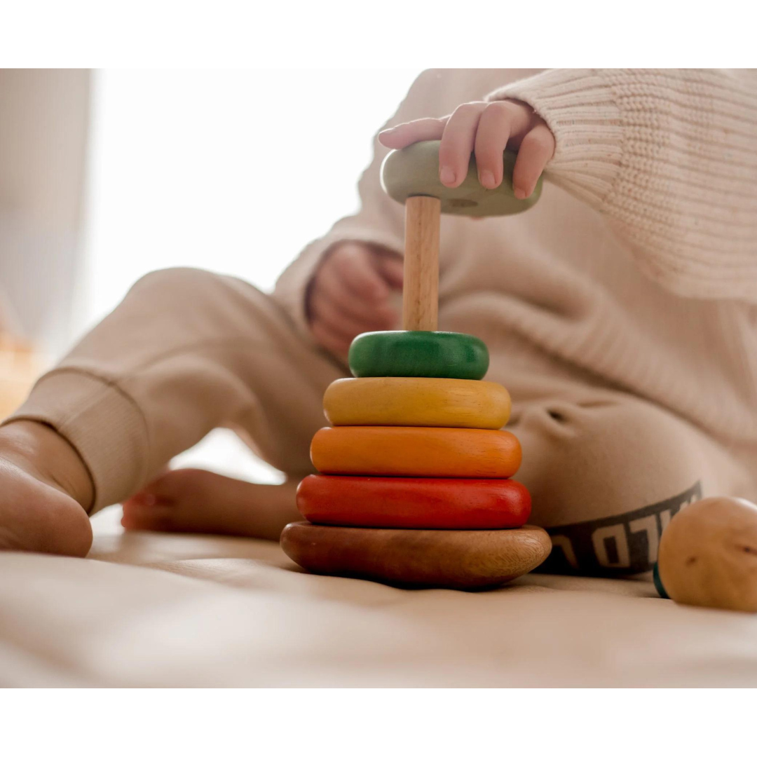 Bouncing Stacking Rings