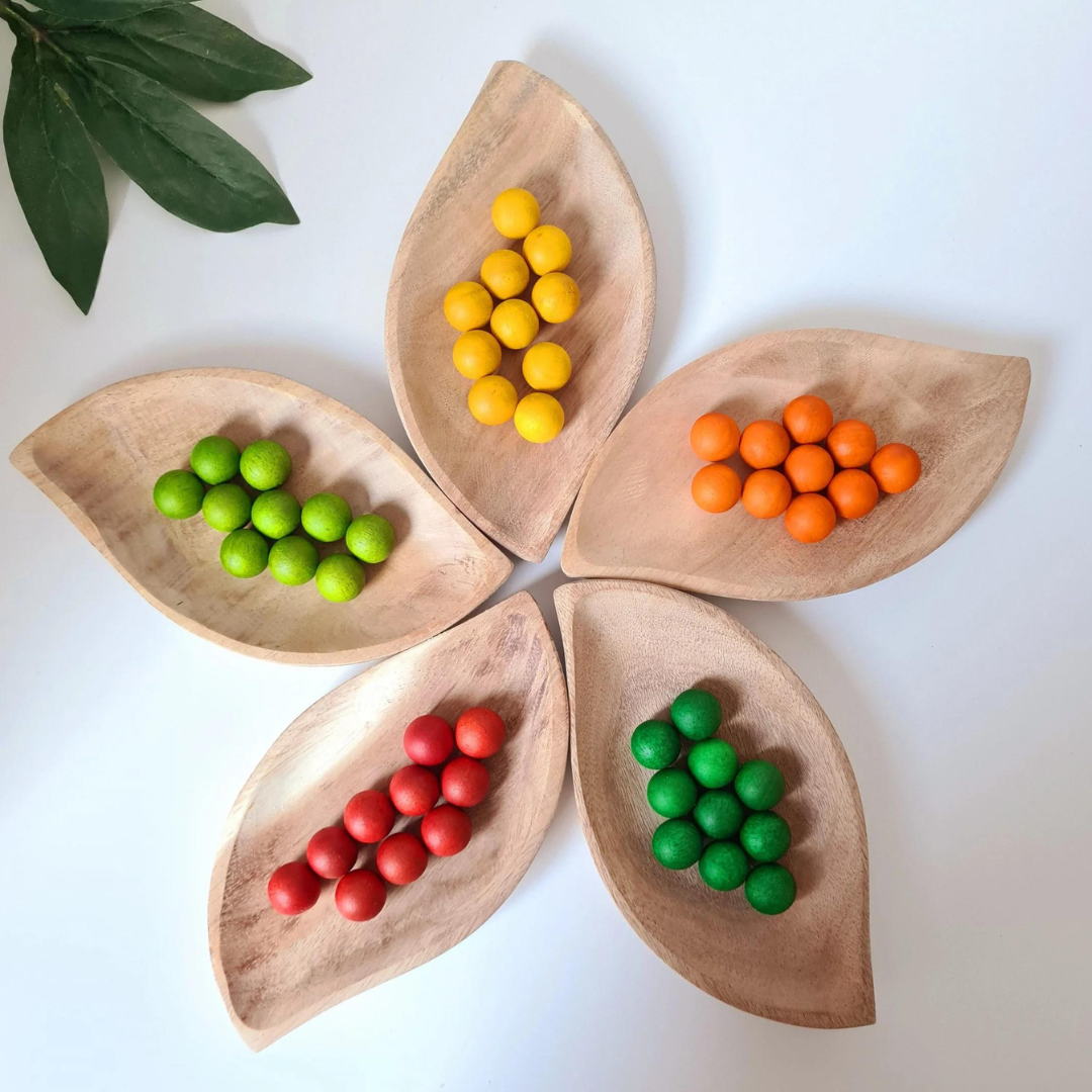 Wooden Balls Set of 50