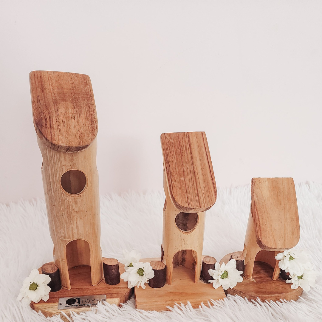 Bamboo Fairy House Play Set