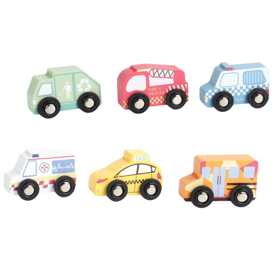 Emergency & Service Vehicles Set