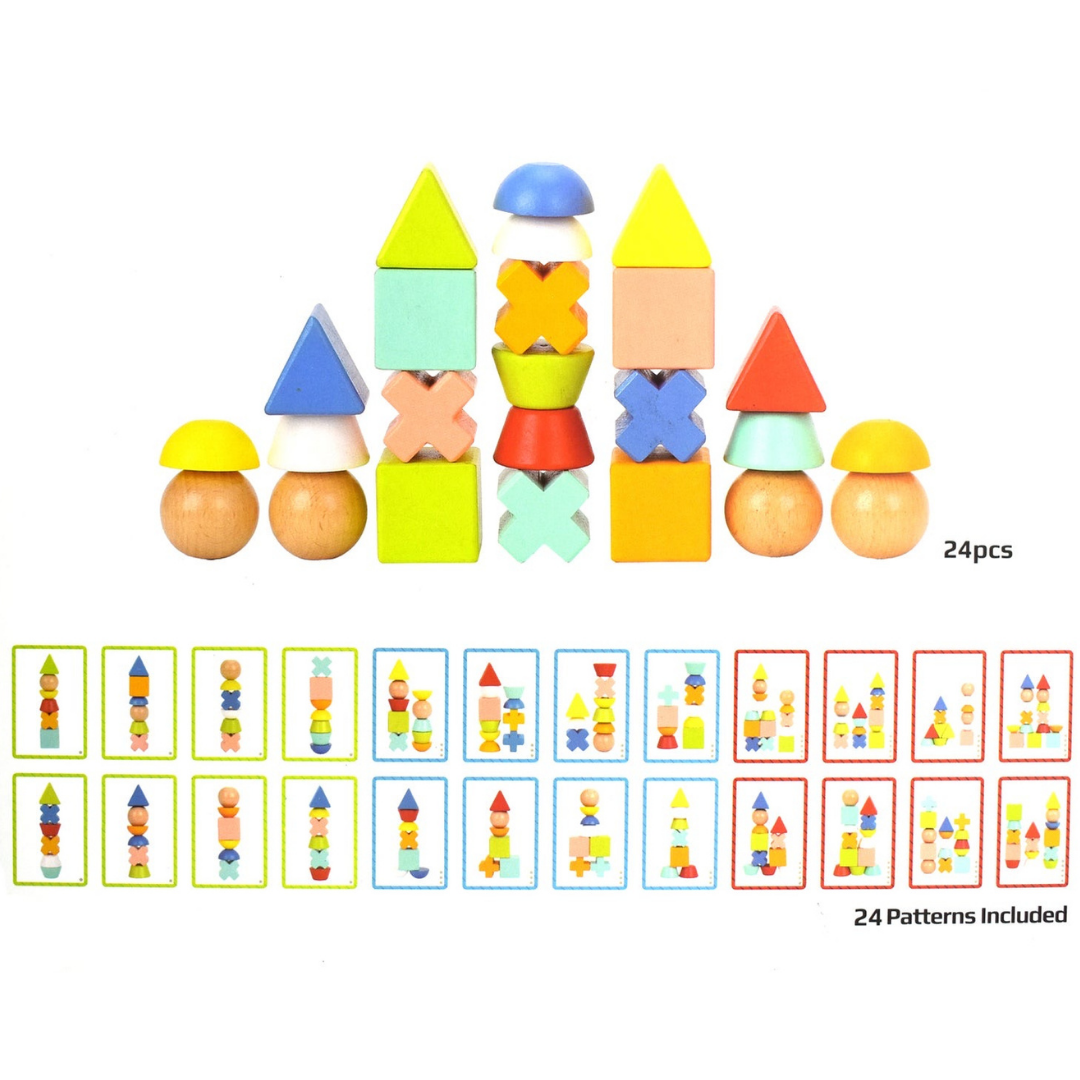 Stacking Blocks Logic Game