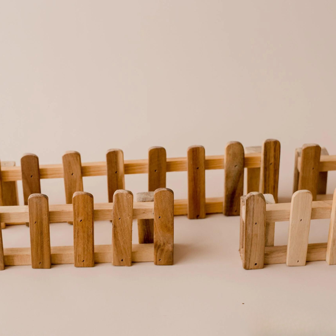 Wooden Fences Set of 4