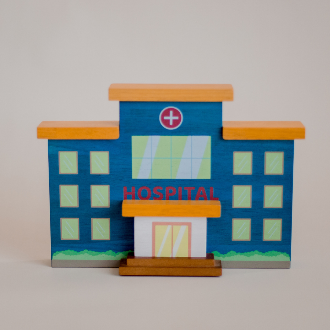 Street Buildings Set Of 4