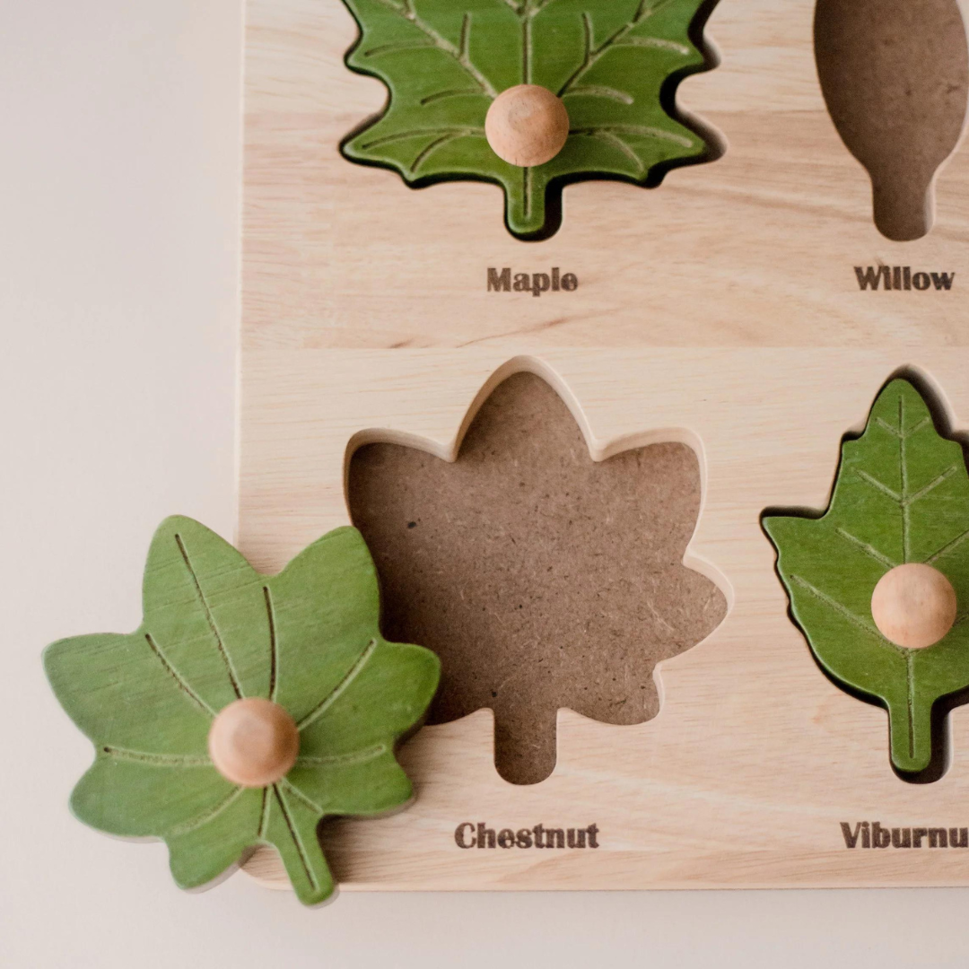 Montessori Leaf Puzzle