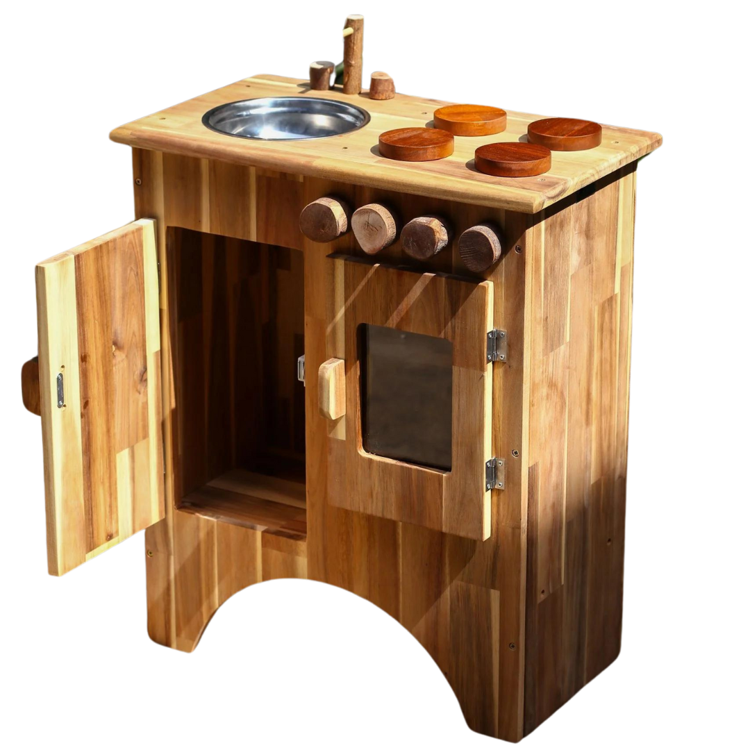 Combo Wooden Stove and Sink