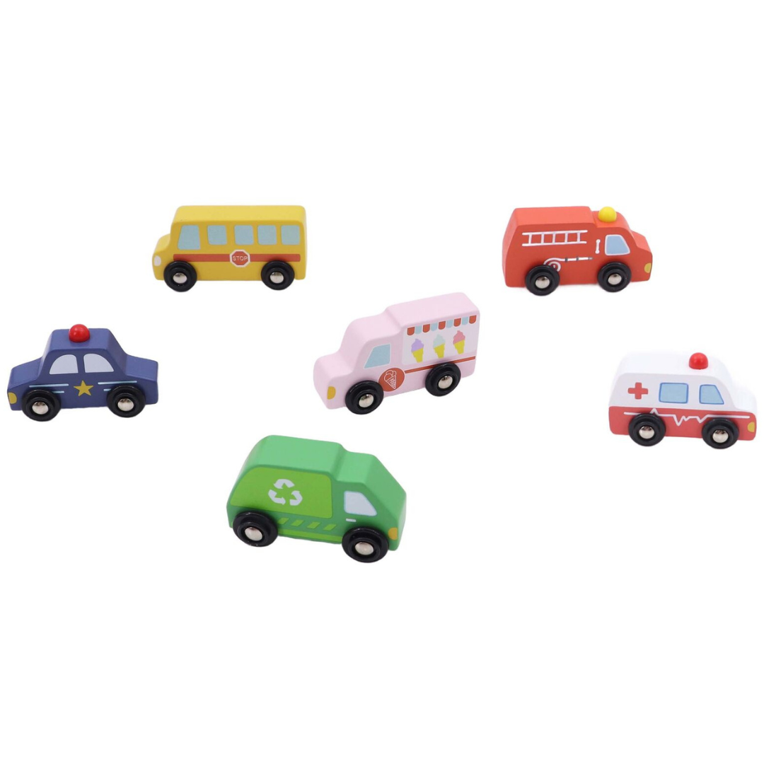 Wooden Transportation Set