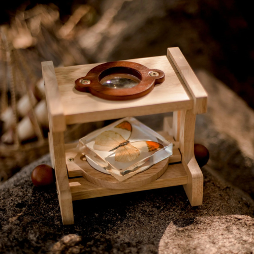 Wooden Microscope