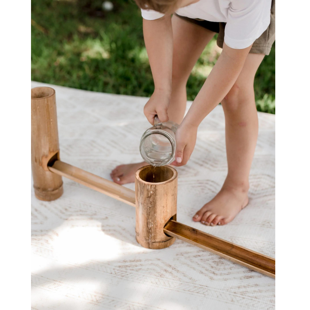 Bamboo Roll A Ball Track