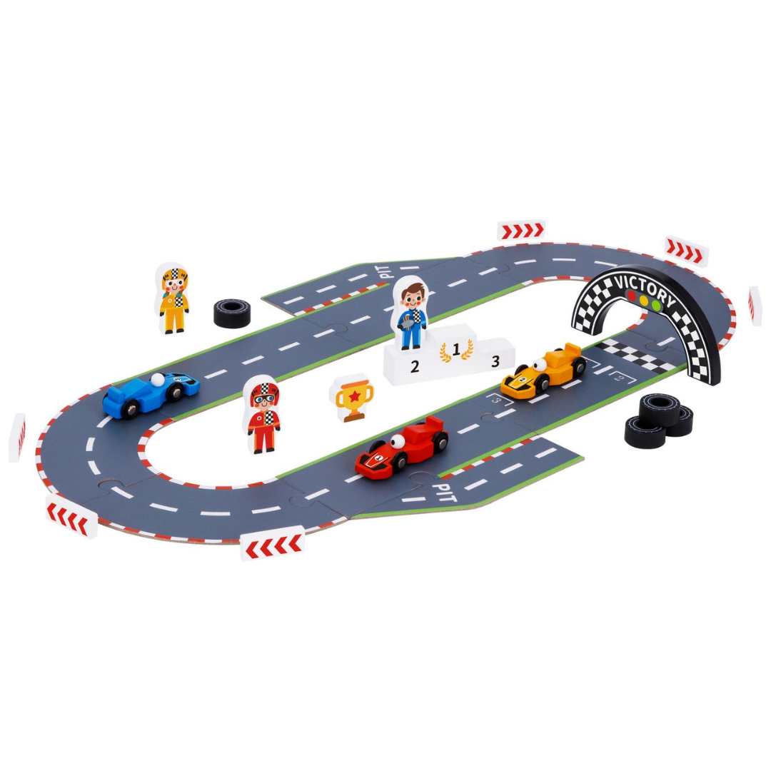 Formula Racing Puzzle Playmat