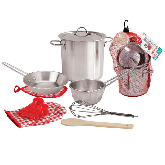 Stainless Steel Cooking Playset