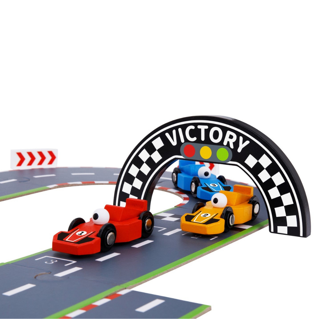 Formula Racing Puzzle Playmat