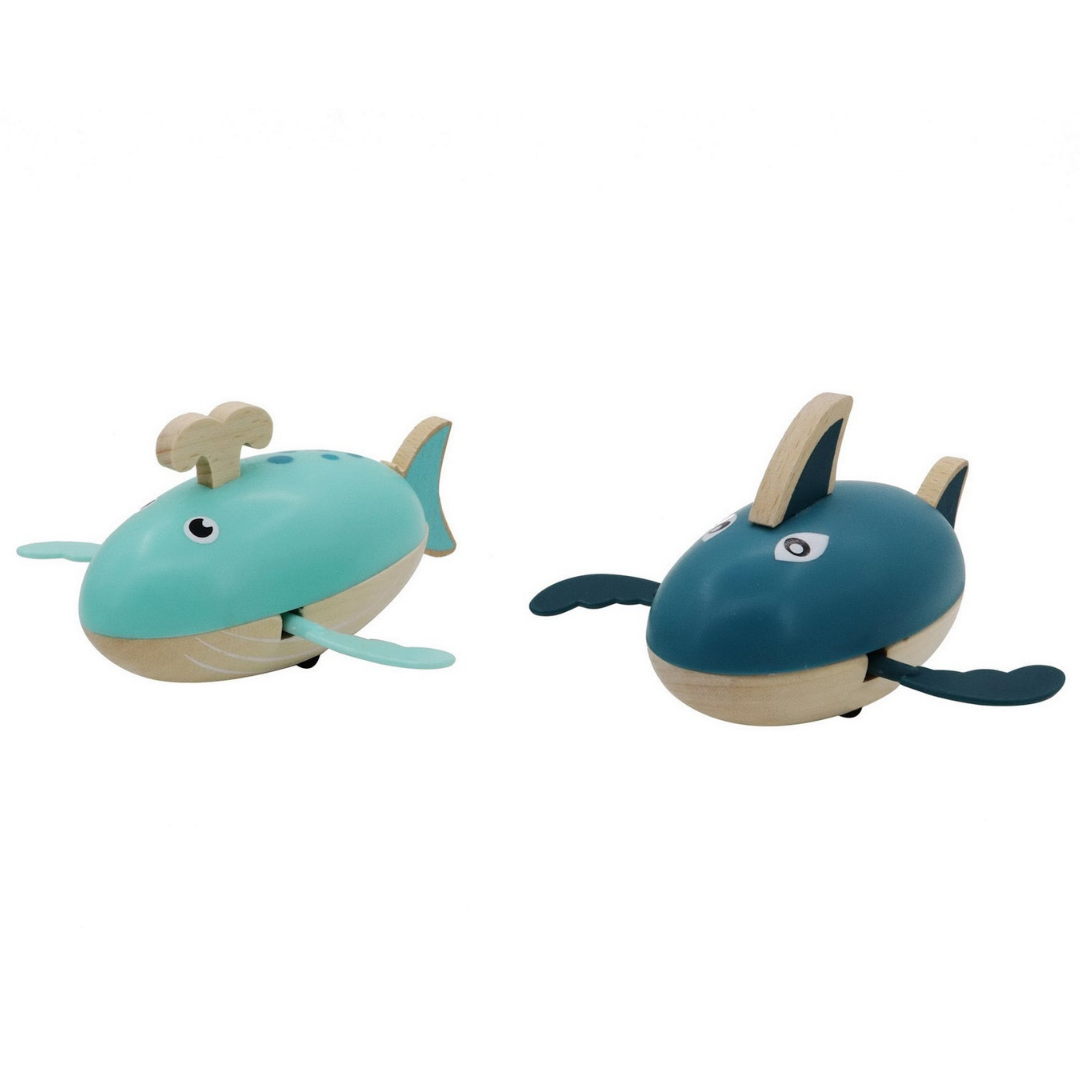 Water Shark & Whale Wind Up