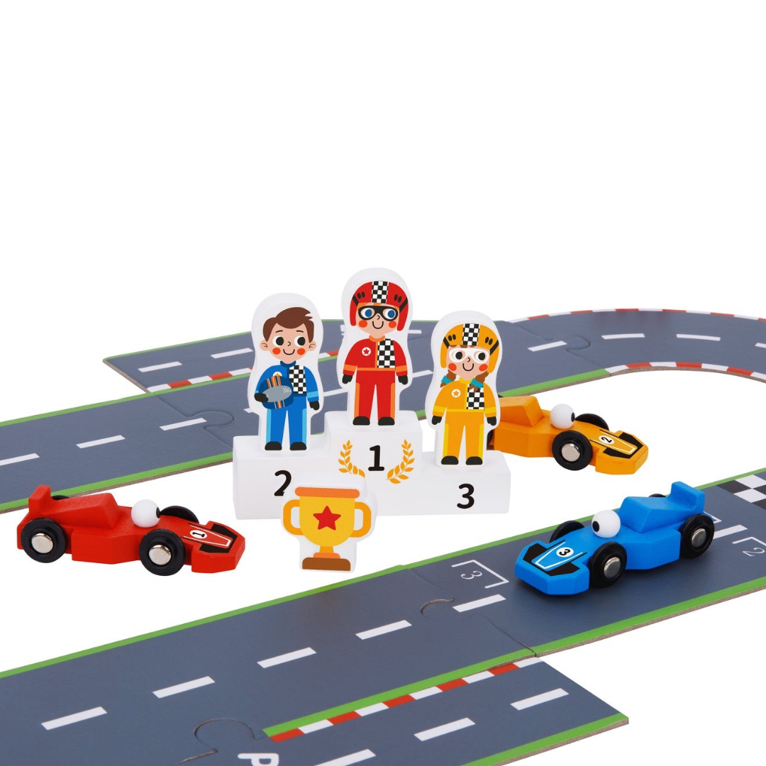 Formula Racing Puzzle Playmat