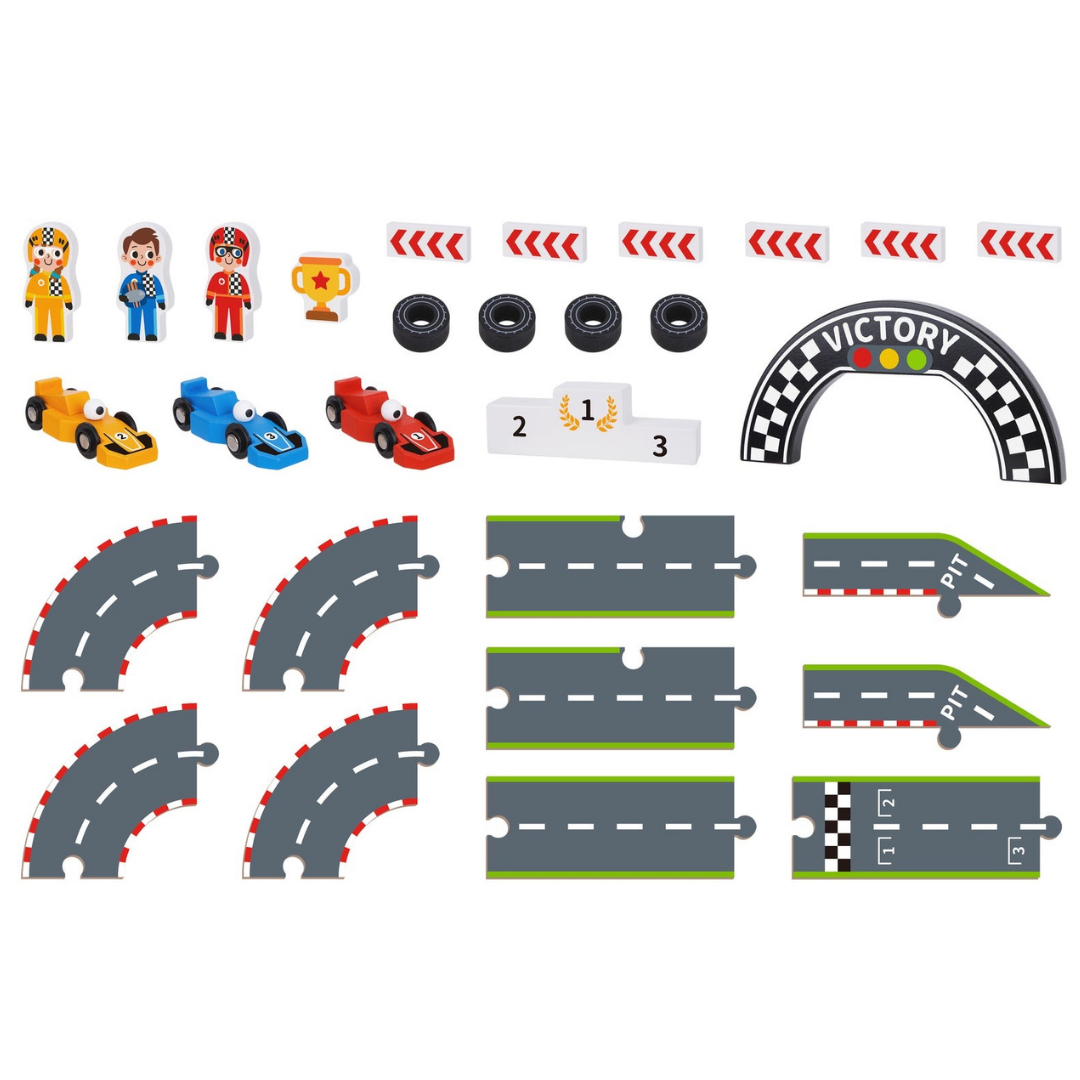 Formula Racing Puzzle Playmat