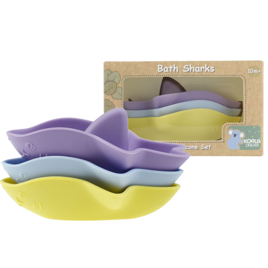 Bath Sharks Yellow/Purple