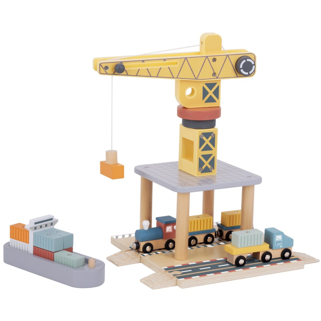 Port Crane Cargo Set