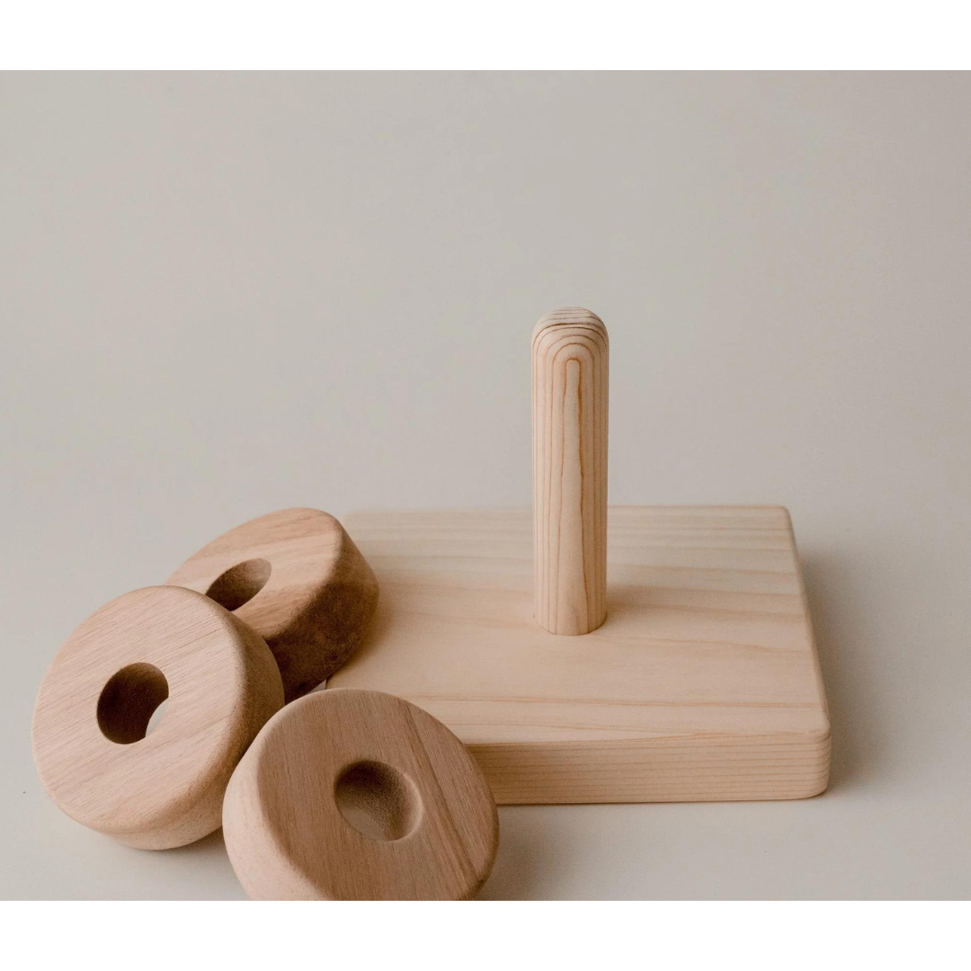 Montessori Vertical ring stacker