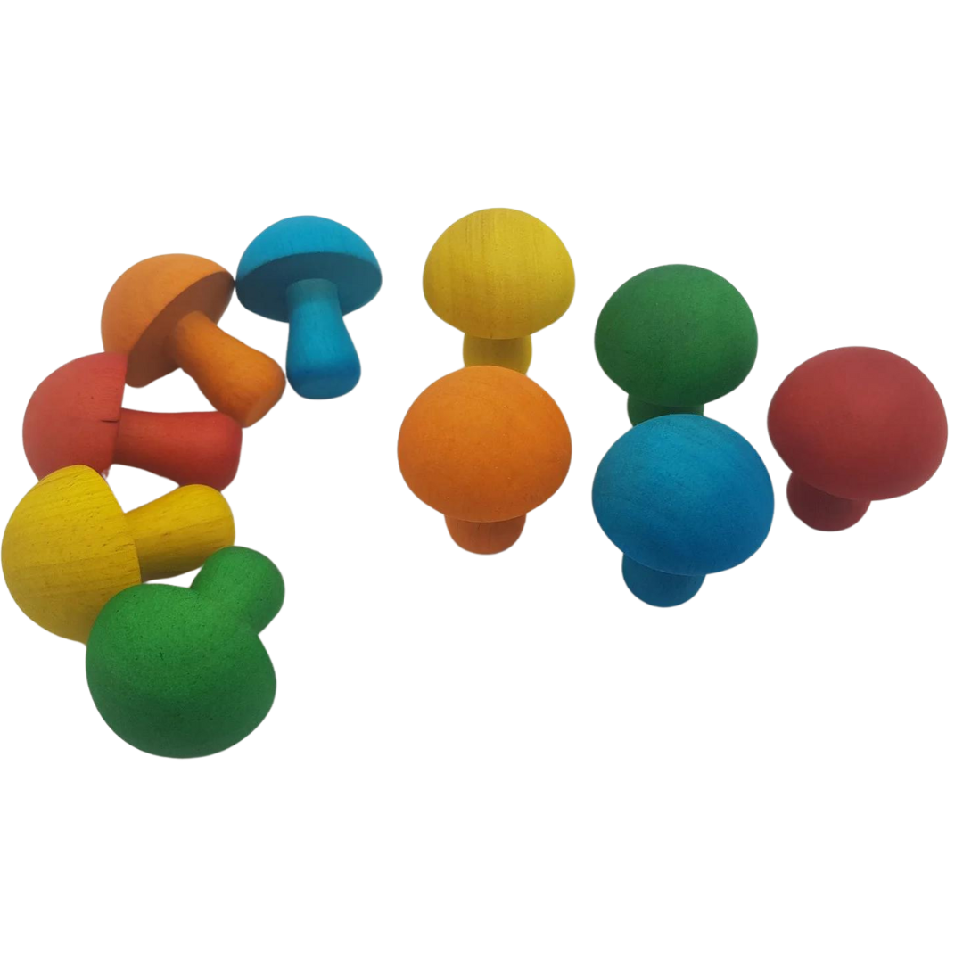 Coloured Mushrooms