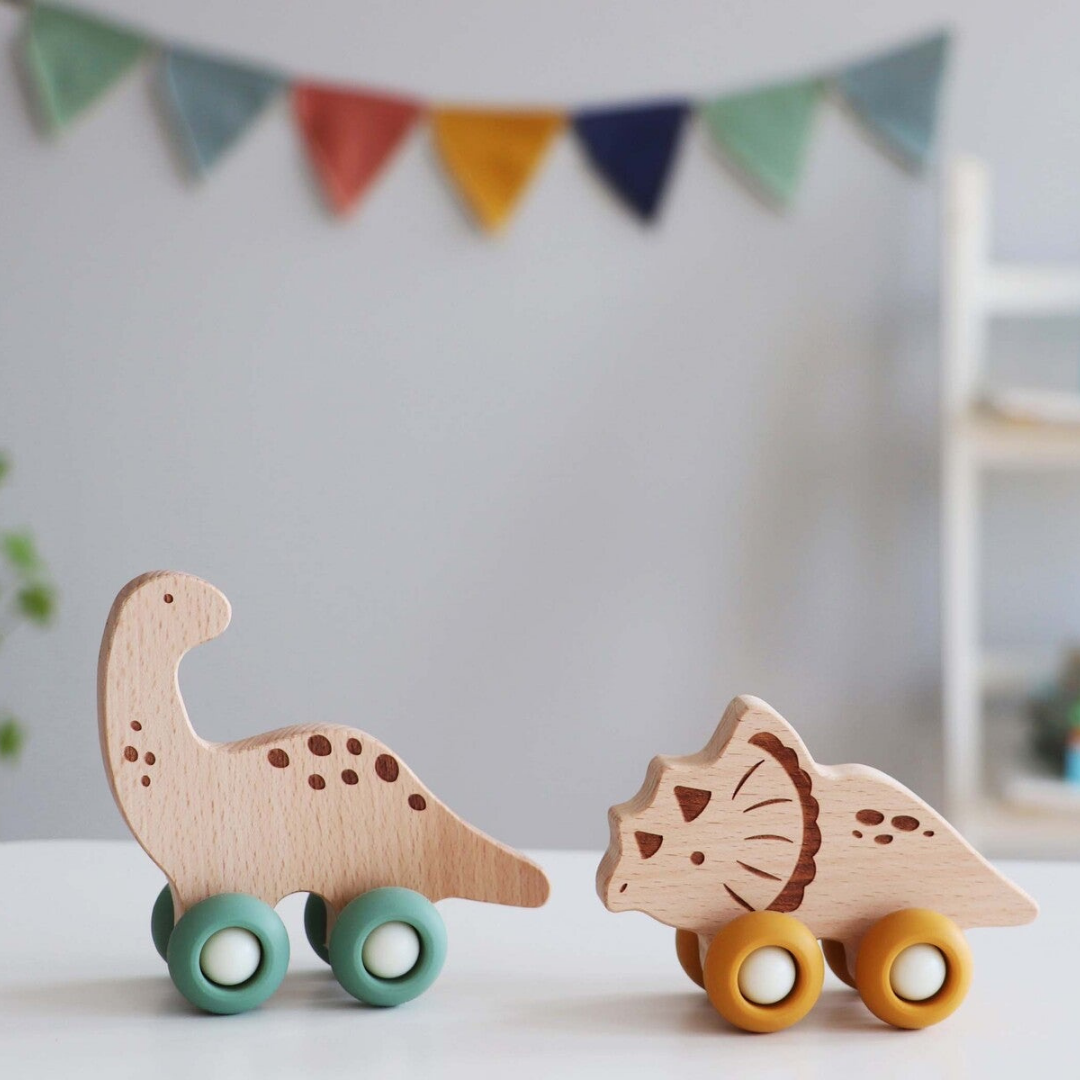 Ecowheels Dinosaur Movers Triceratops & Diplodocus