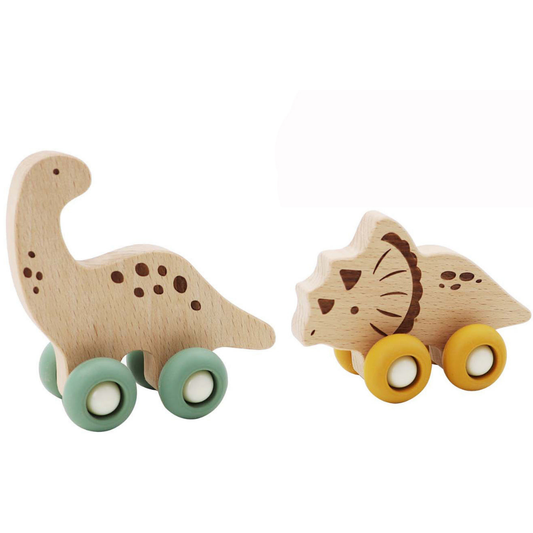 Ecowheels Dinosaur Movers Triceratops & Diplodocus