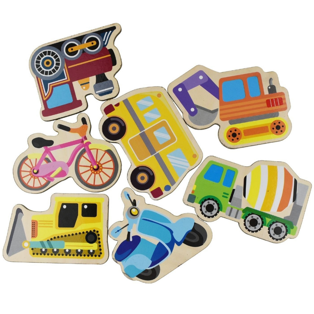 Magnetic Transport Vehicles - 20pcs