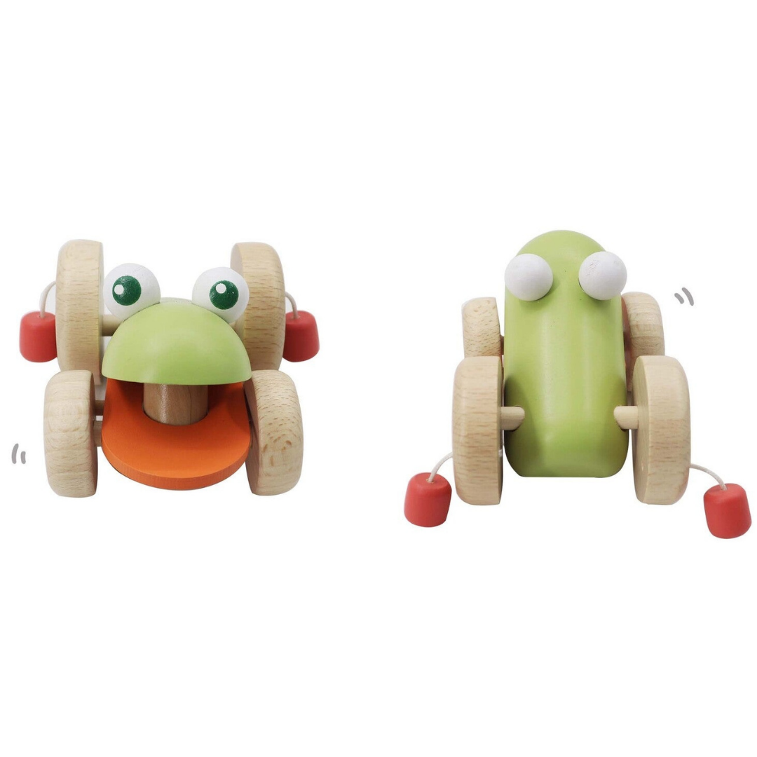 Eco Play Push Along Croaking Frog