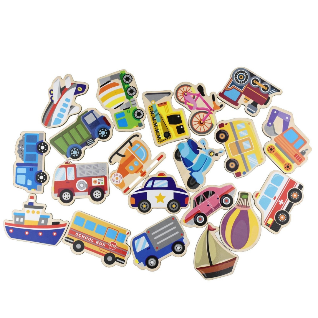 Magnetic Transport Vehicles - 20pcs