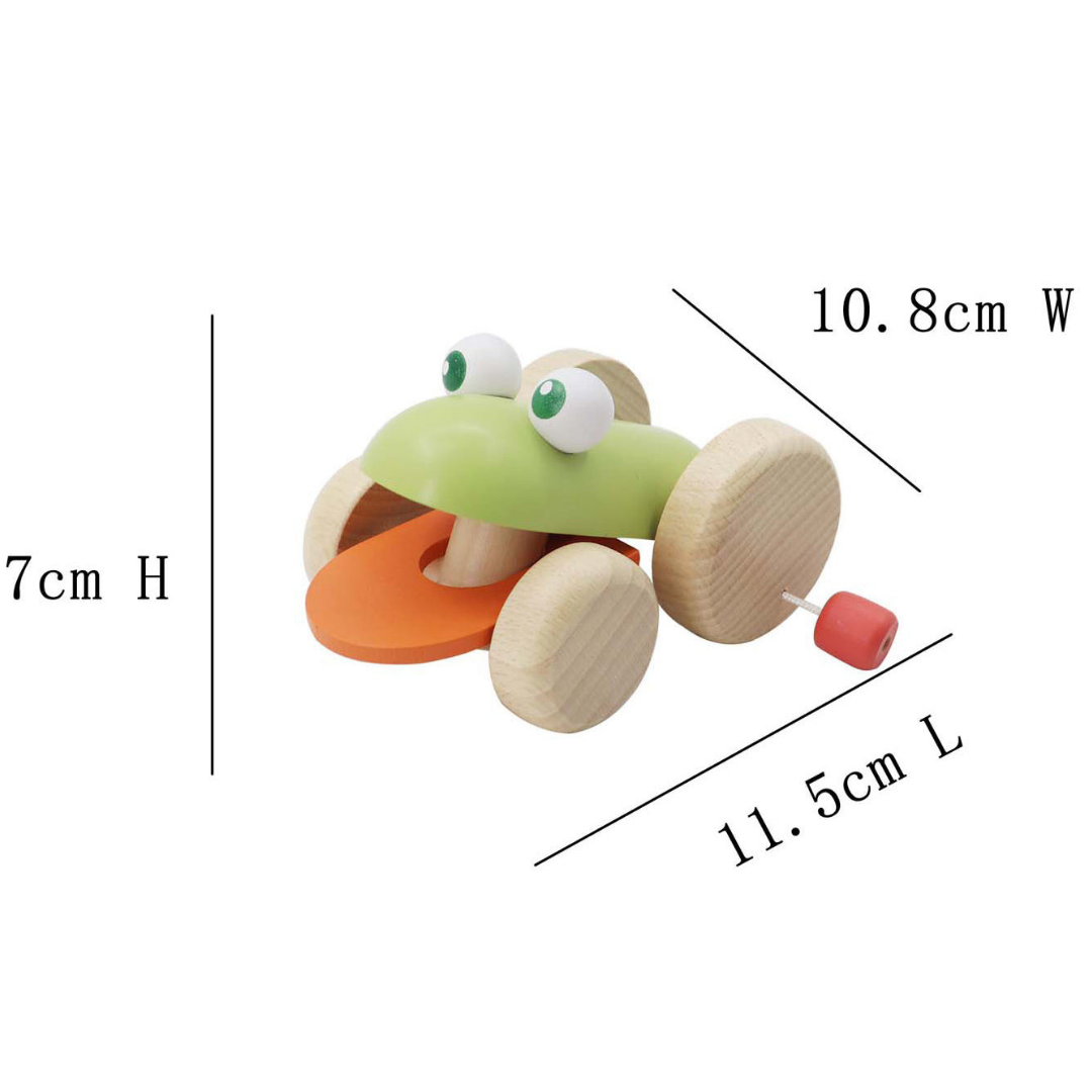 Eco Play Push Along Croaking Frog