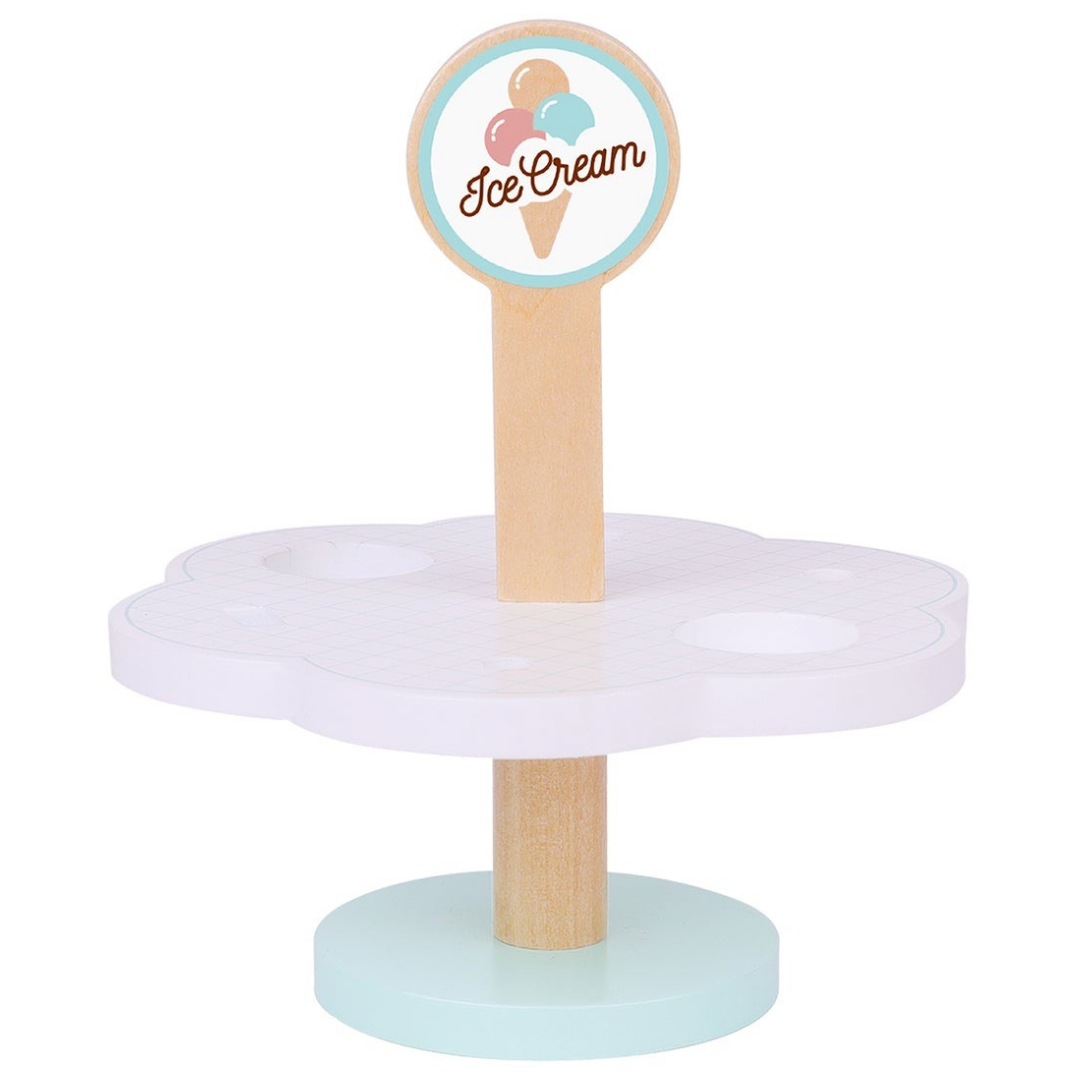 Wooden Ice-Cream Set