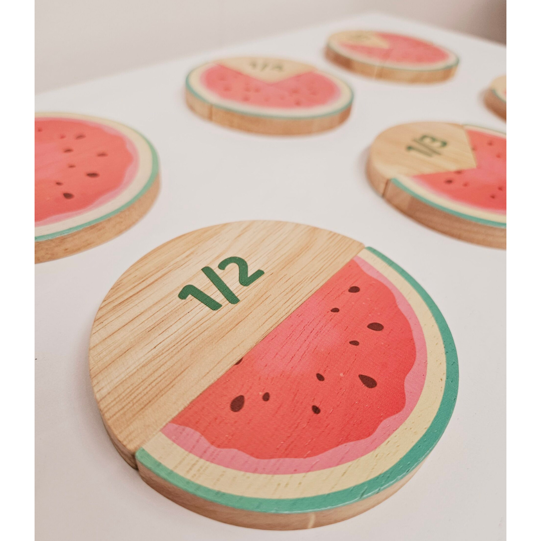 Watermelon Fraction Set