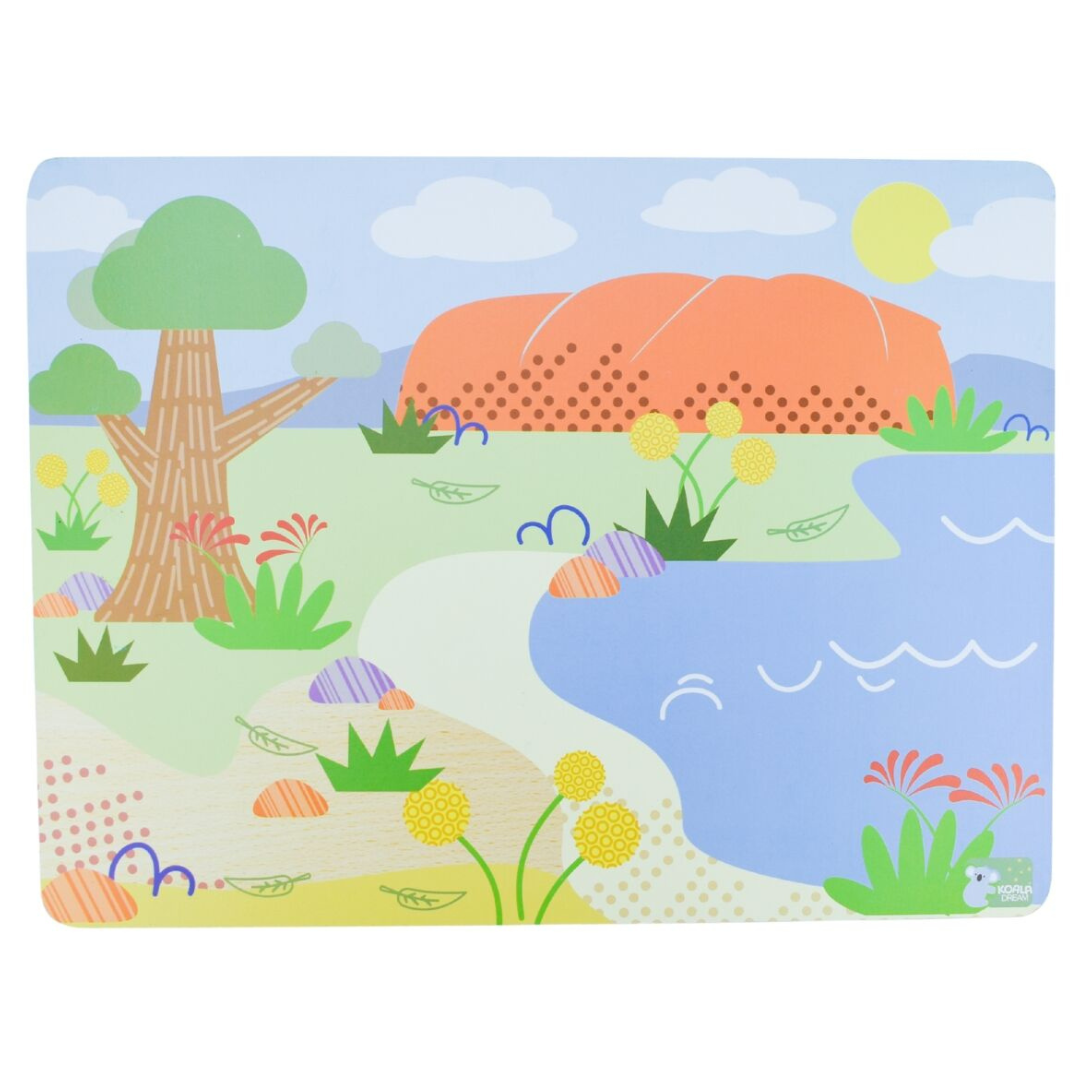 Australian Animal Wooden Chunky Puzzle