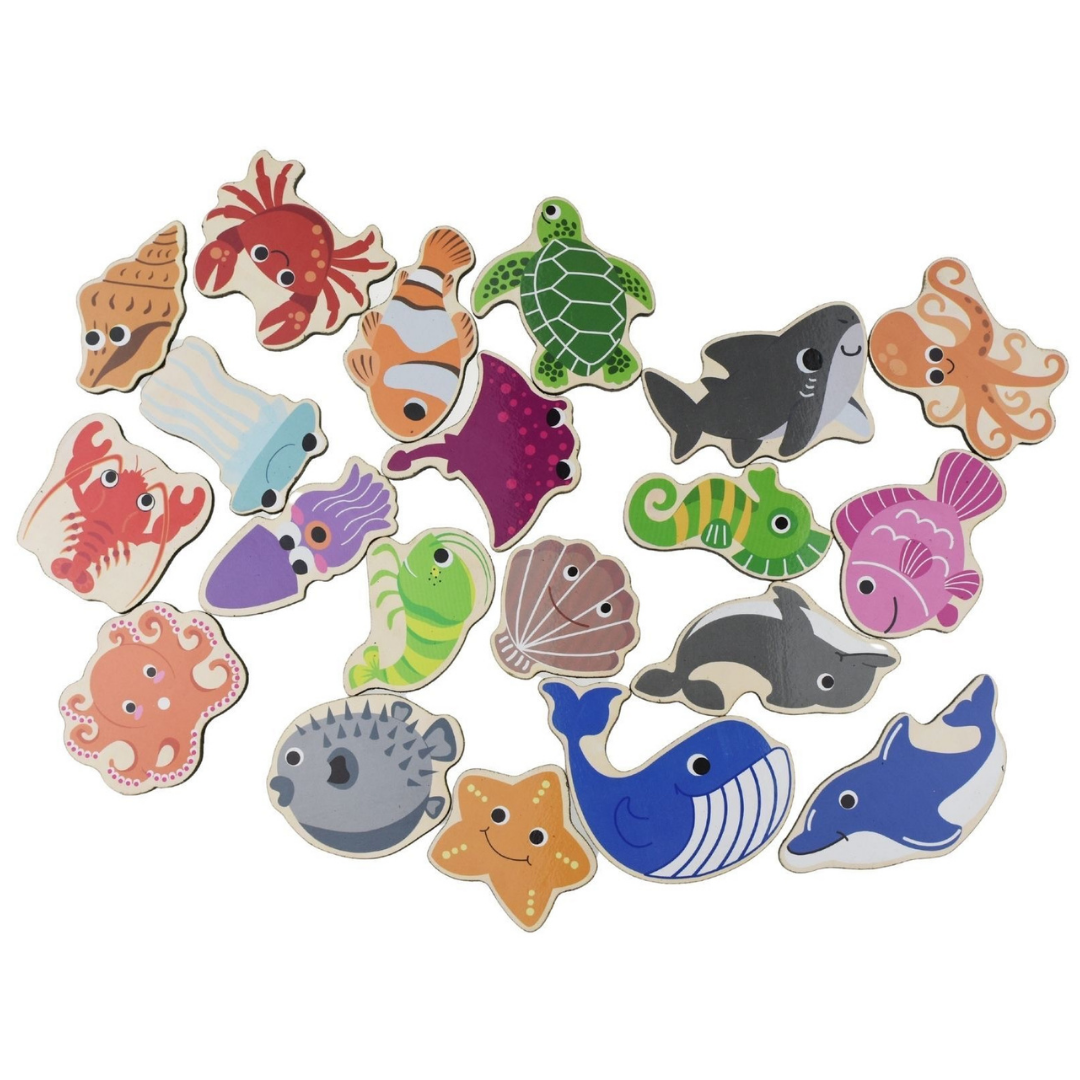 Magnetic Sea Creatures Ocean Wonders - 20pcs