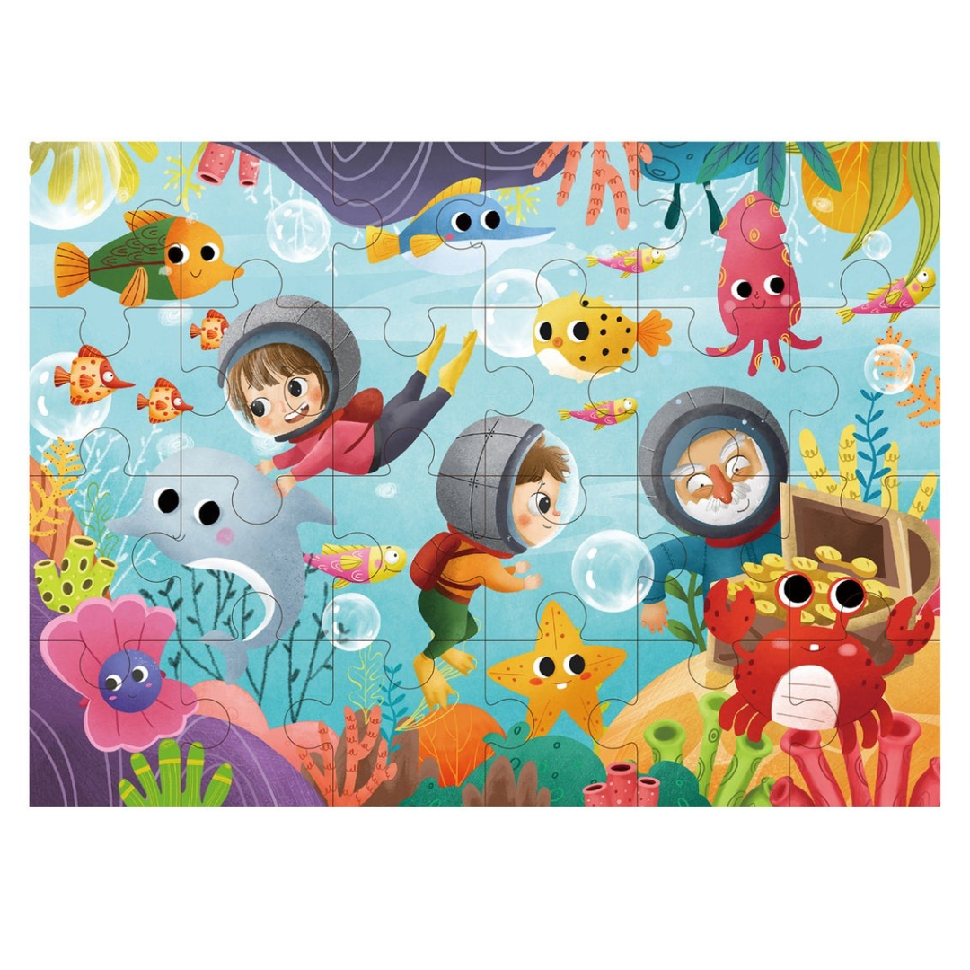 Marine Exploration Jigsaw Puzzle 24pcs