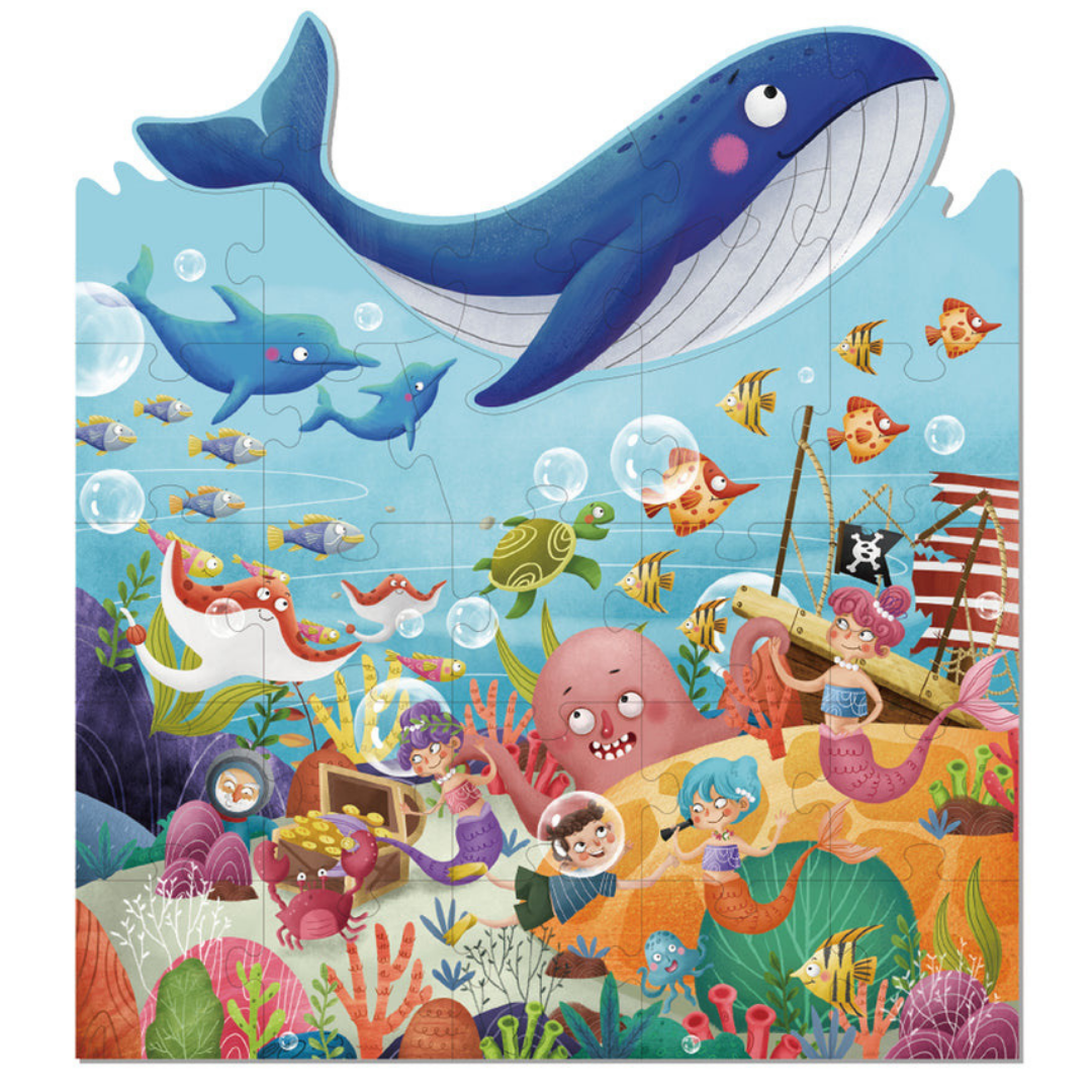 Marine Life Jigsaw Floor Puzzle 30pcs