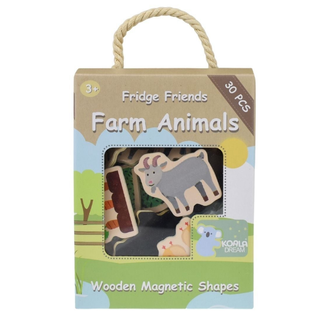 Magnetic Farmyard & Animals - 30pcs