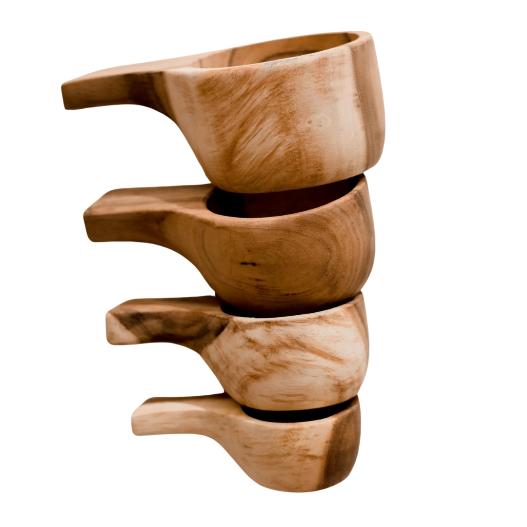 Wooden Measuring cups set of 4